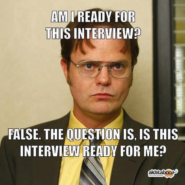 business interview meme