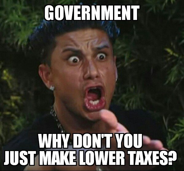 jersey shore man yells at government because taxes are too high on his startup