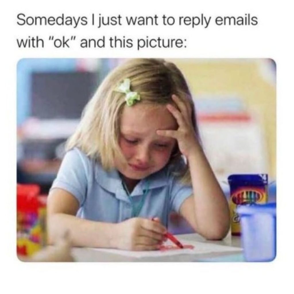 meme - work emails