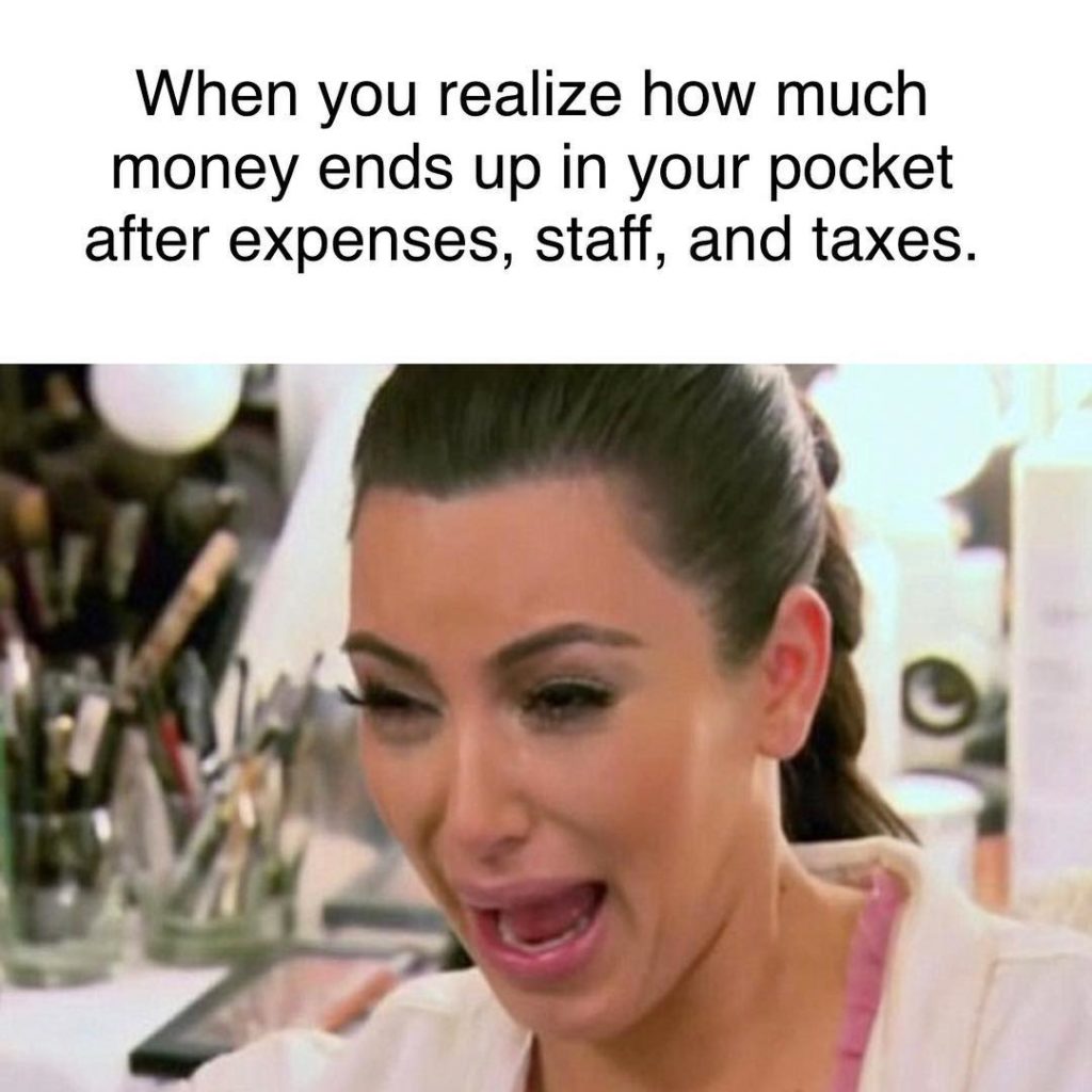 hustler memes about paying taxes