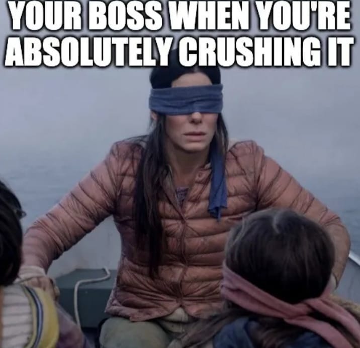 meme - boss blind when crushing it