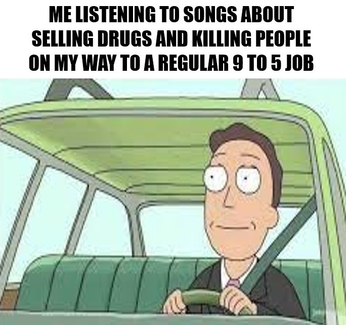 rick and morty meme about going to work on monday