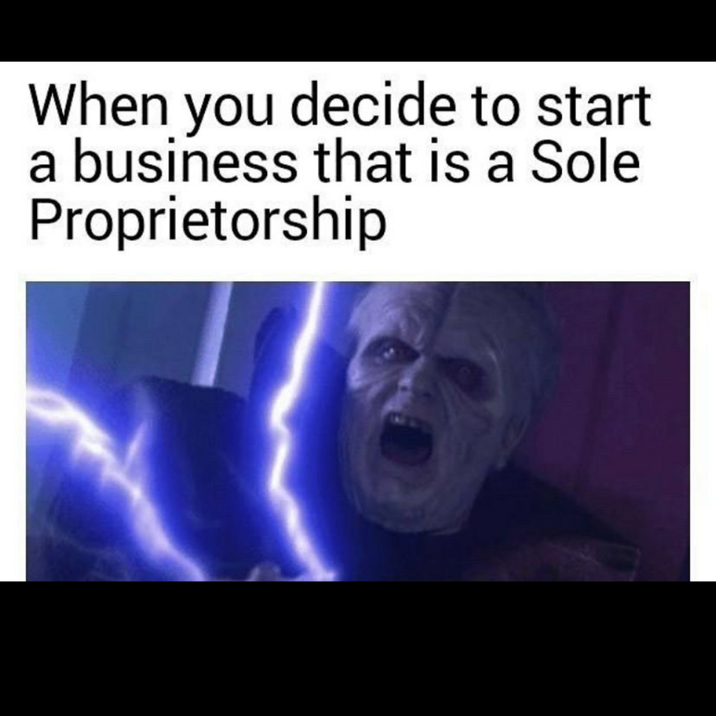 meme - start a business sole proprietorship