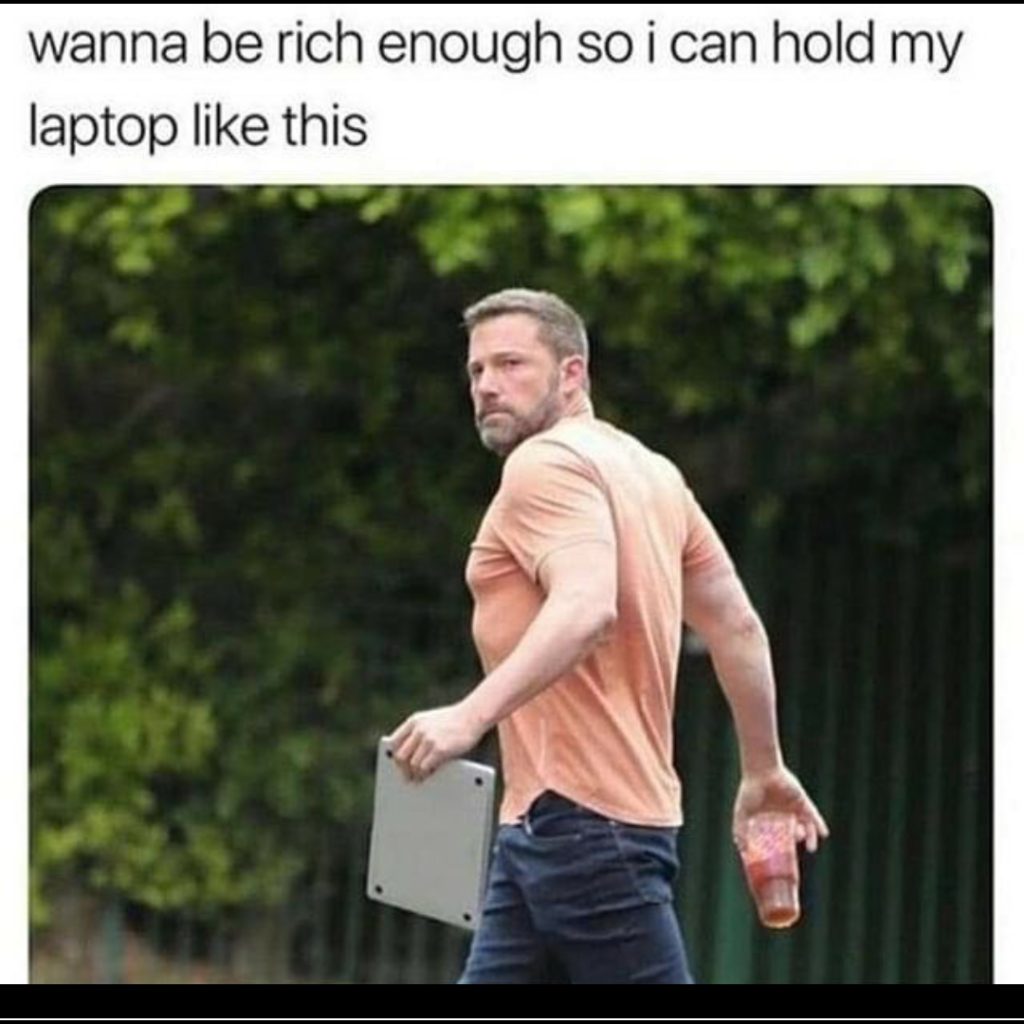 meme about hustling and getting rich